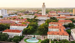 Campus da Universidade do Texas, uma das instituições atingidas pela medida